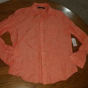 Long sleeved button down shirt
